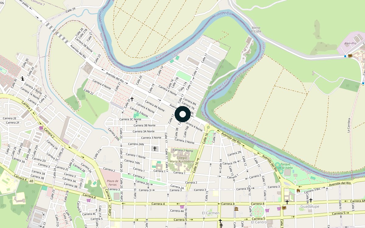 Mapa de ubicación del sitio