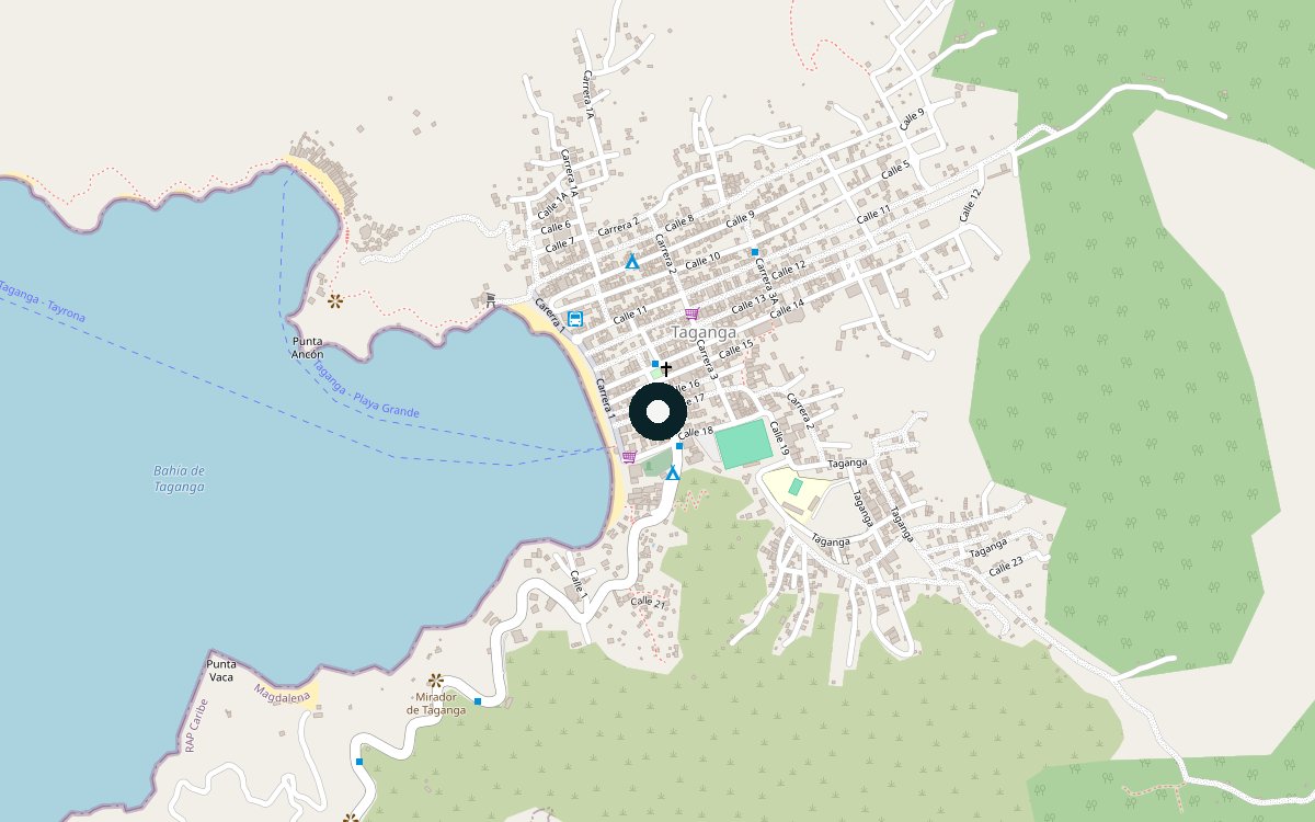 Mapa de ubicación del sitio