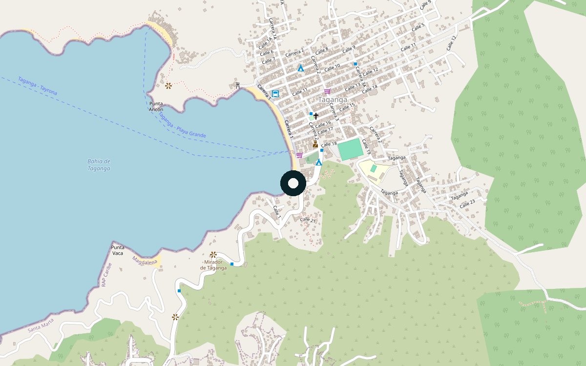Mapa de ubicación del sitio