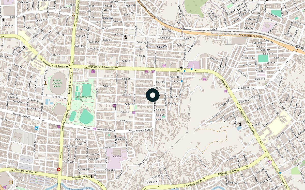 Mapa de ubicación del sitio