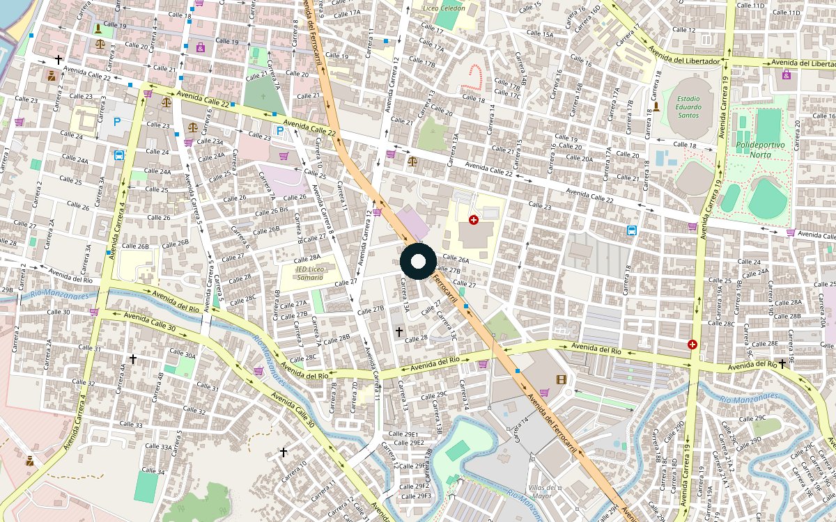 Mapa de ubicación del sitio
