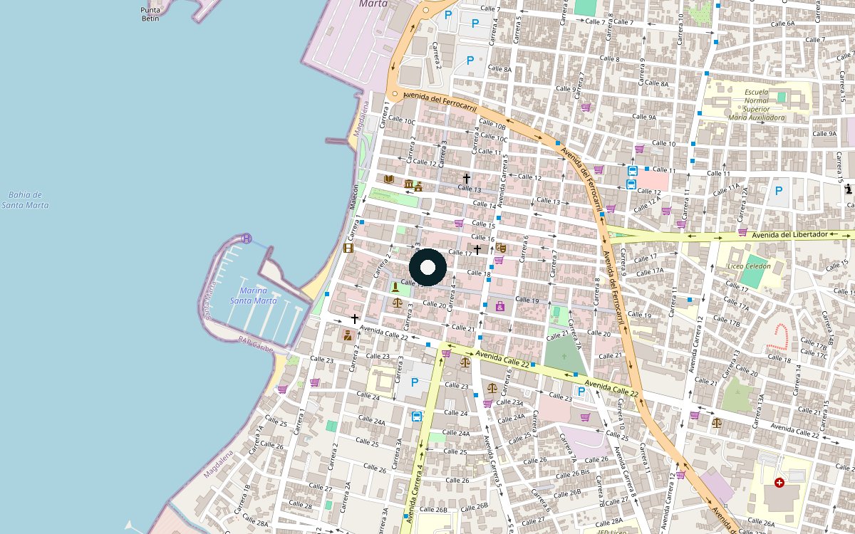 Mapa de ubicación del sitio