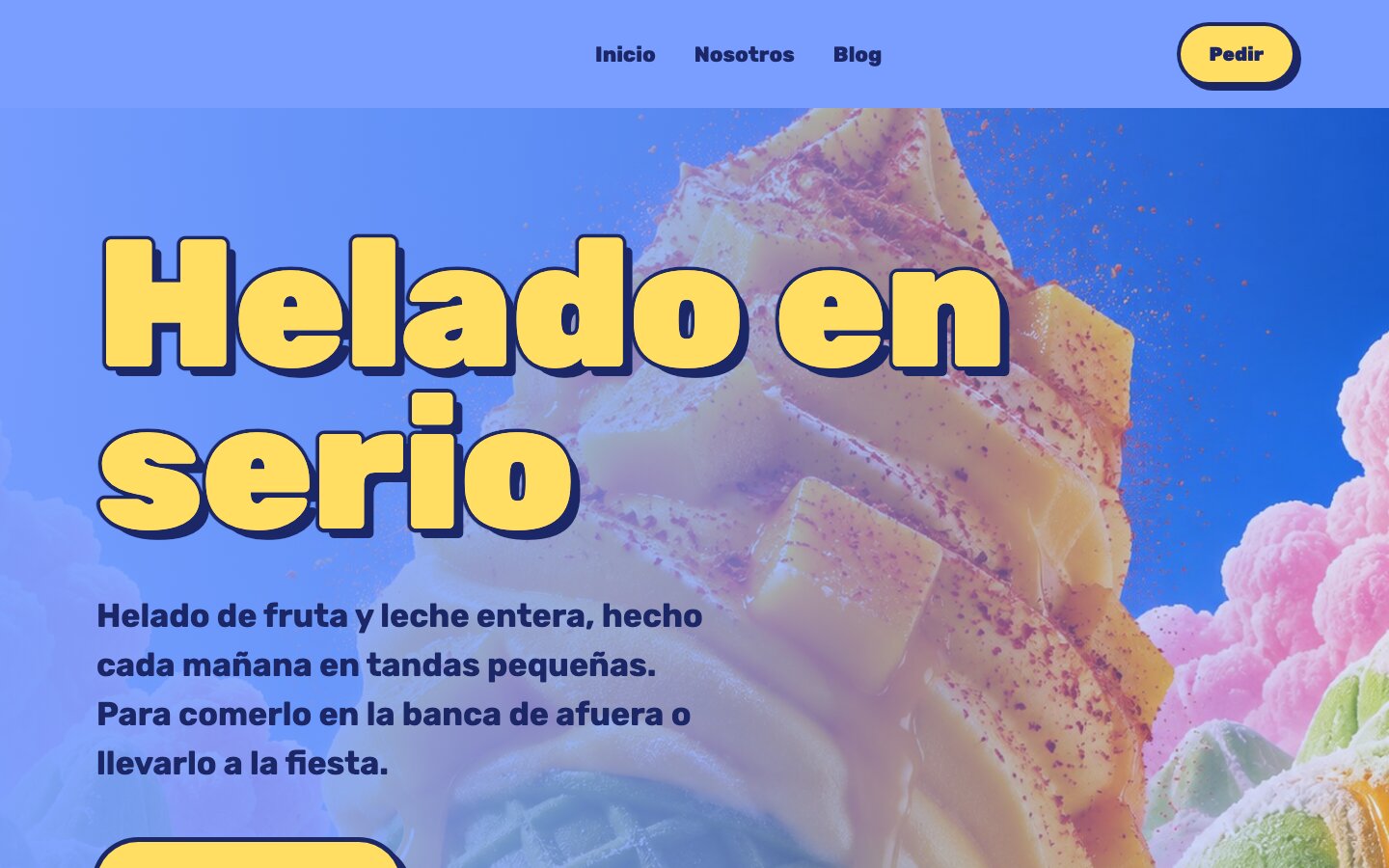 Miniatura del theme heladeria