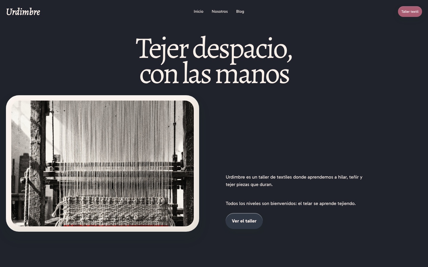 Miniatura del theme urdimbre