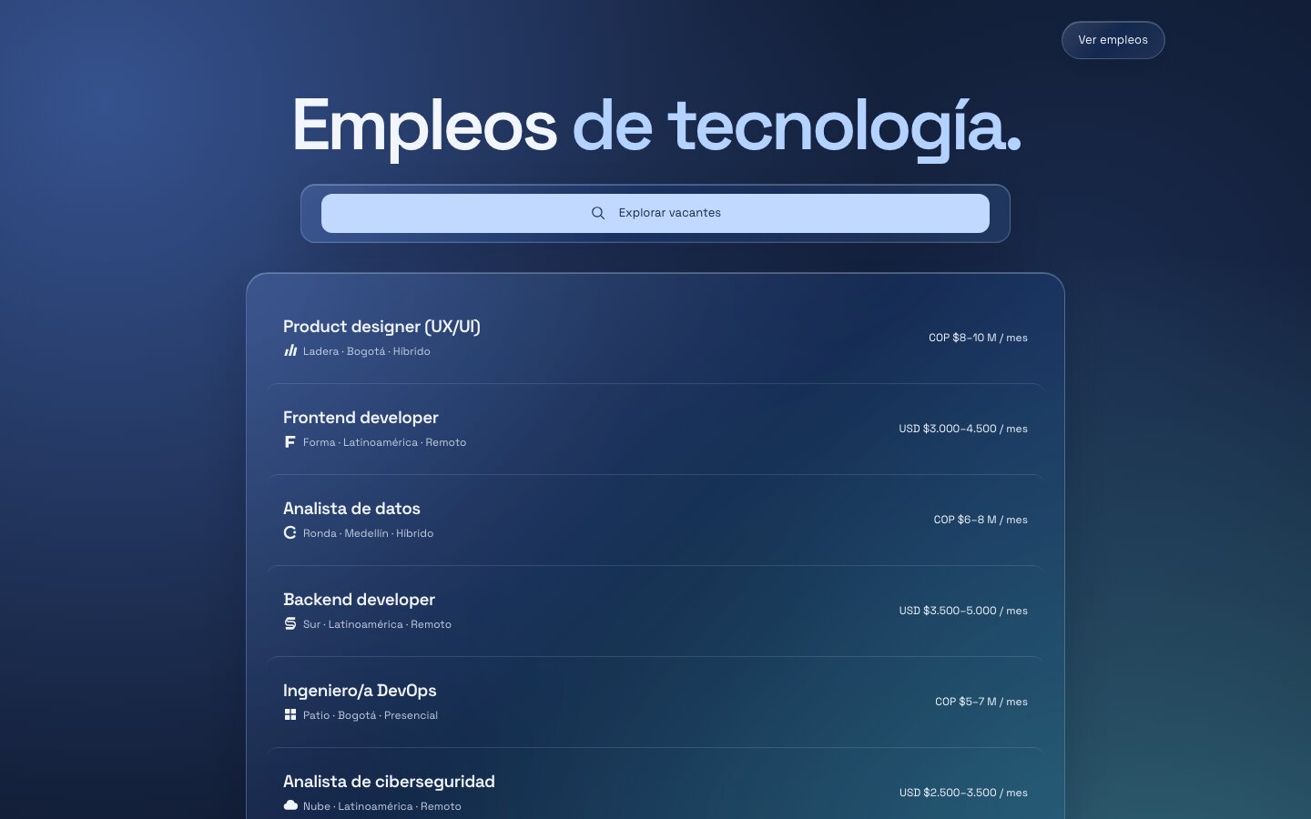 Miniatura del theme vacante-cobalto