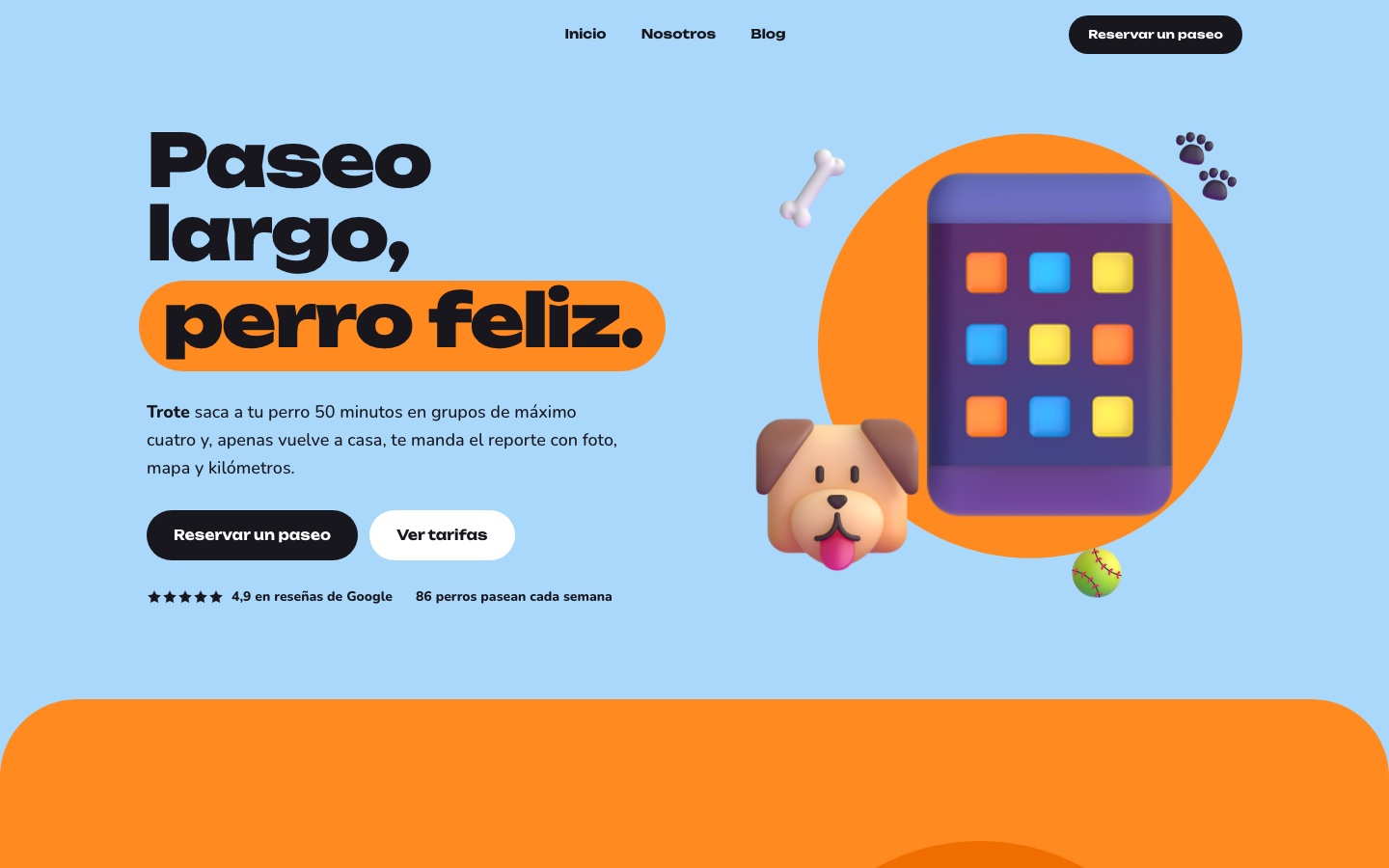 Miniatura del theme trote