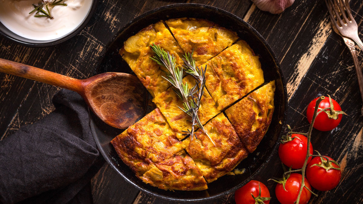 ¿Cómo hacer una tortilla española?