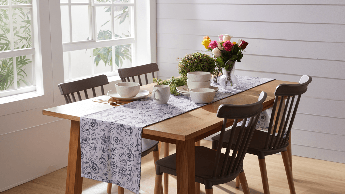 Cómo decorar tu mesa con textiles: Manteles y caminos de mesa