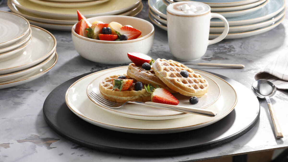 Recetas saludables para preparar con waffles