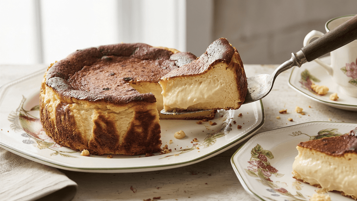 Tarta vasca, receta para preparar este postre cremoso