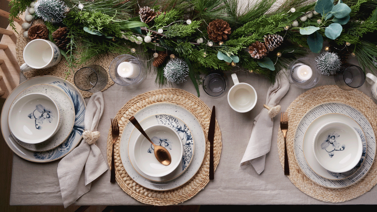 Tips e ideas para decorar la mesa en Navidad
